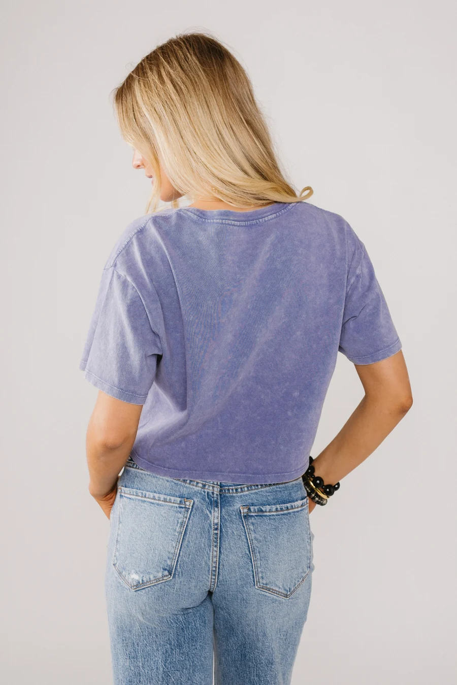 Alyssa Cropped Tee - Image 14