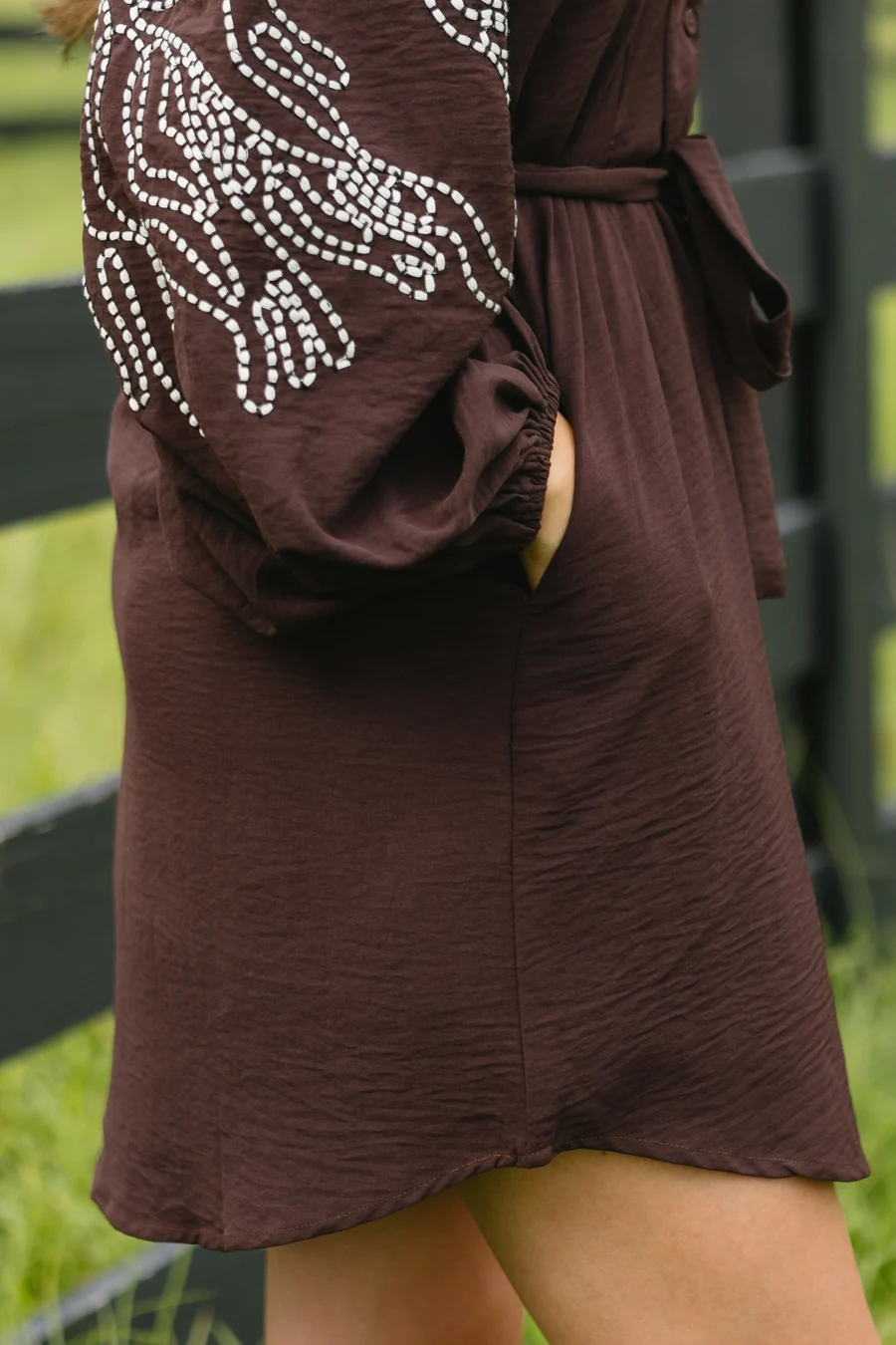 Autumn Berry Dress - Image 6