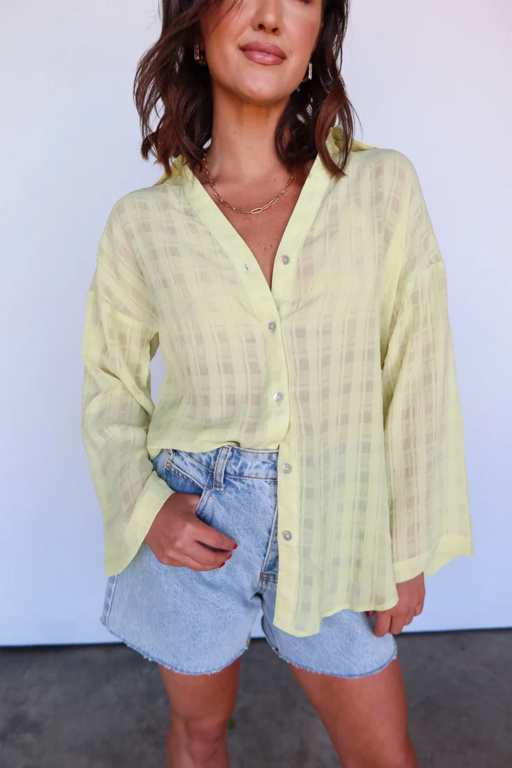 Breathless Button Down Top - Image 4