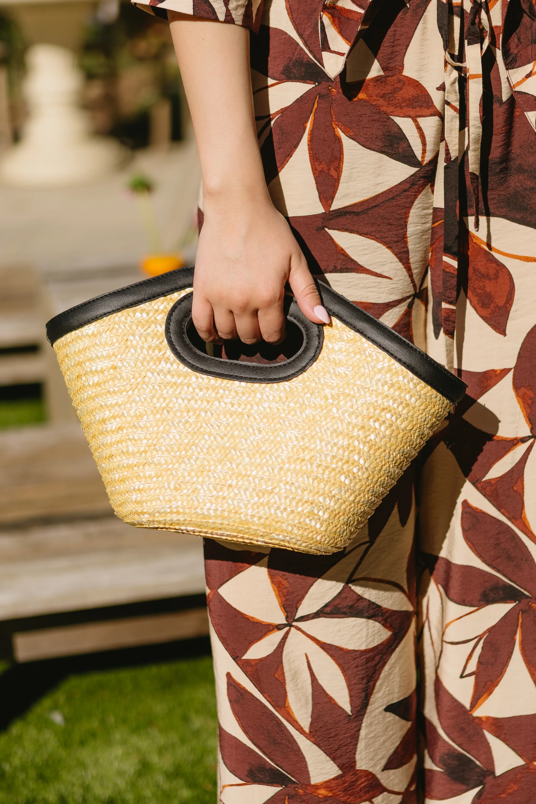 Carson Straw Bag - Image 6