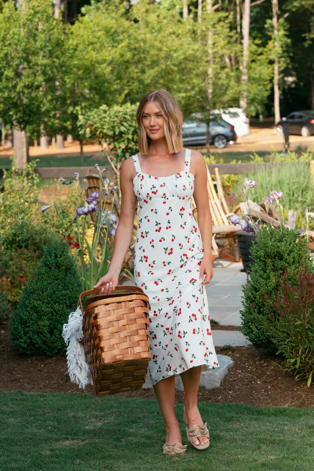 Cherry On Top Midi Dress - Image 4