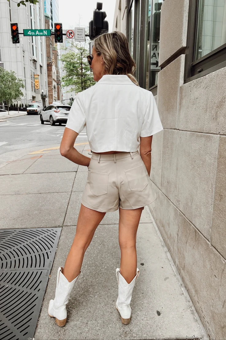 Collaborate Cropped Blazer - Image 3