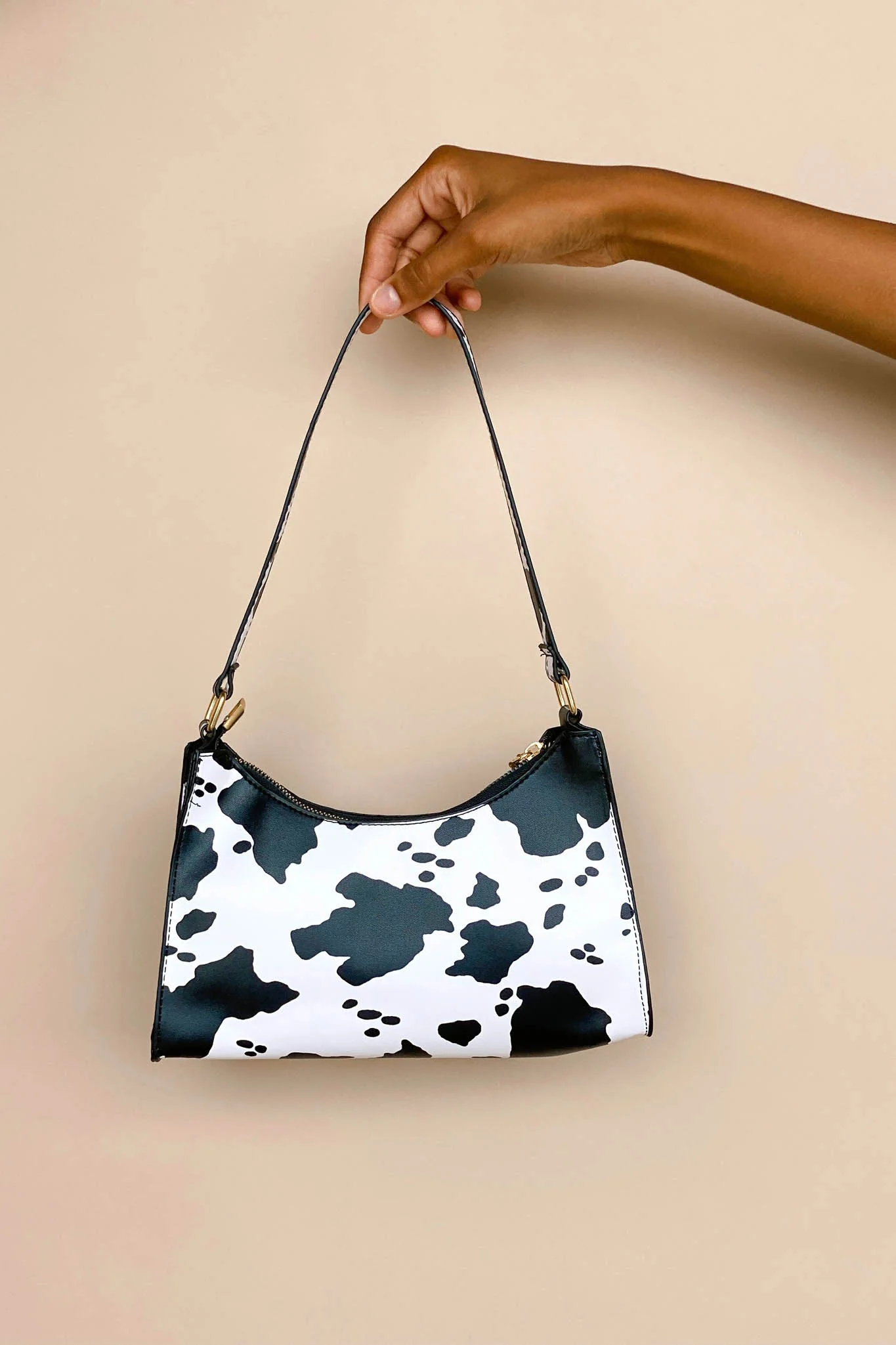 Cow Print Purse