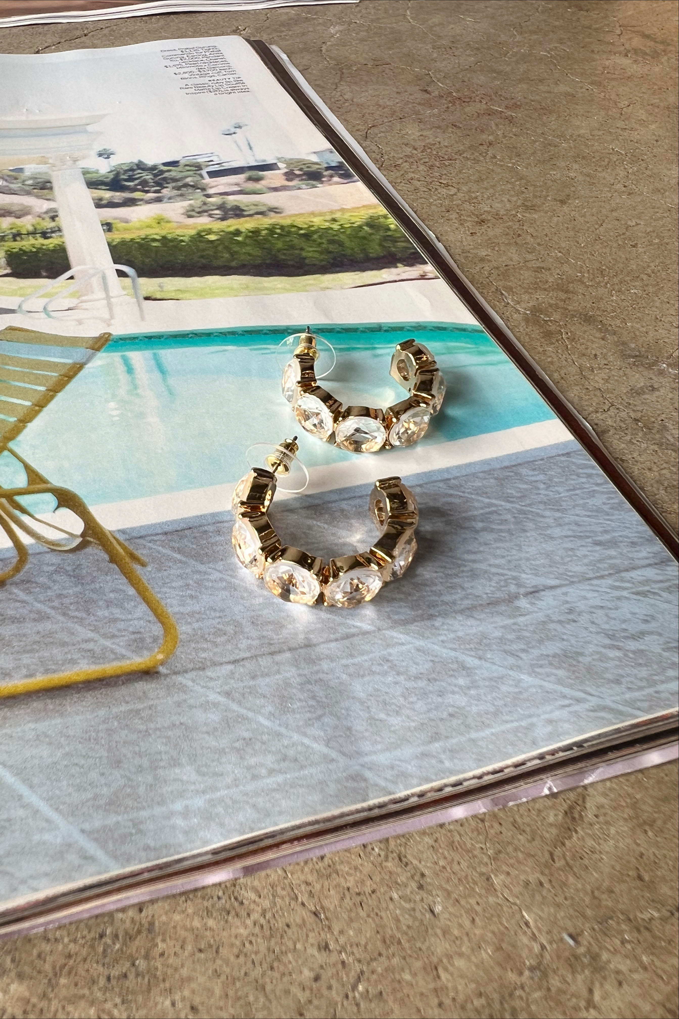 Crystal Ball Earrings - Image 4