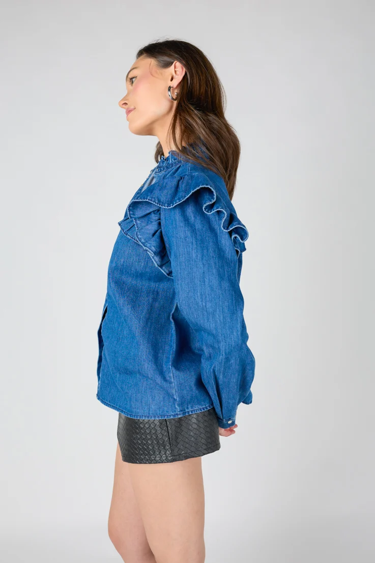 Ella Denim Top - Image 4