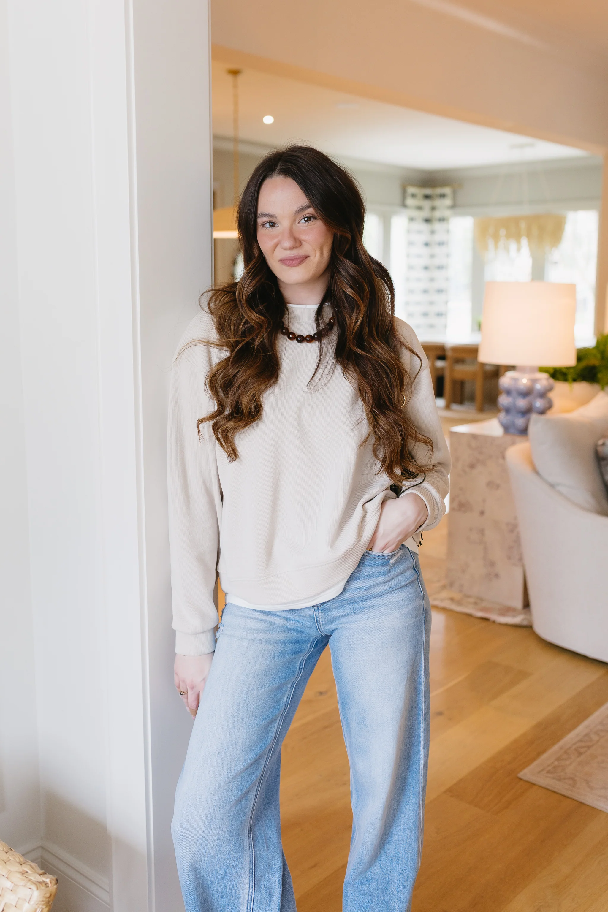 Everyday Ease Twofer Pullover