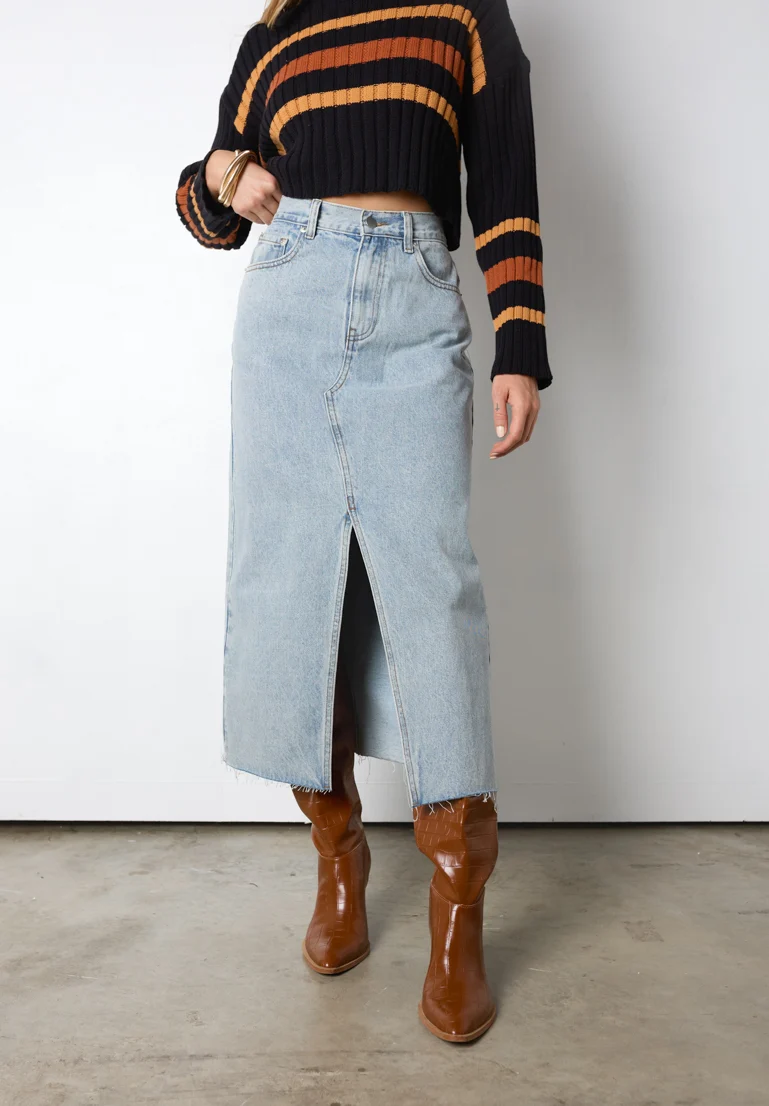 Founder's Fave Denim Skirt - Image 5