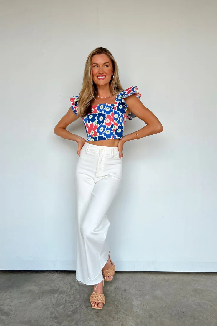 Fun in Floral Top - Image 3