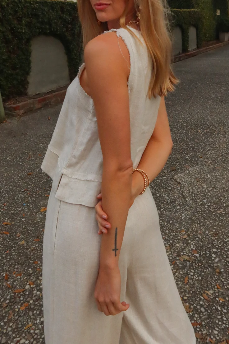 London Linen Top - Image 2