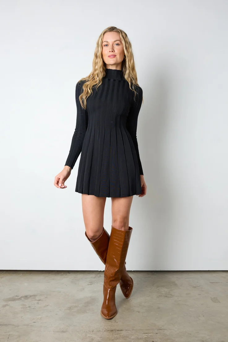 Midnight Rain Sweater Dress - Image 9