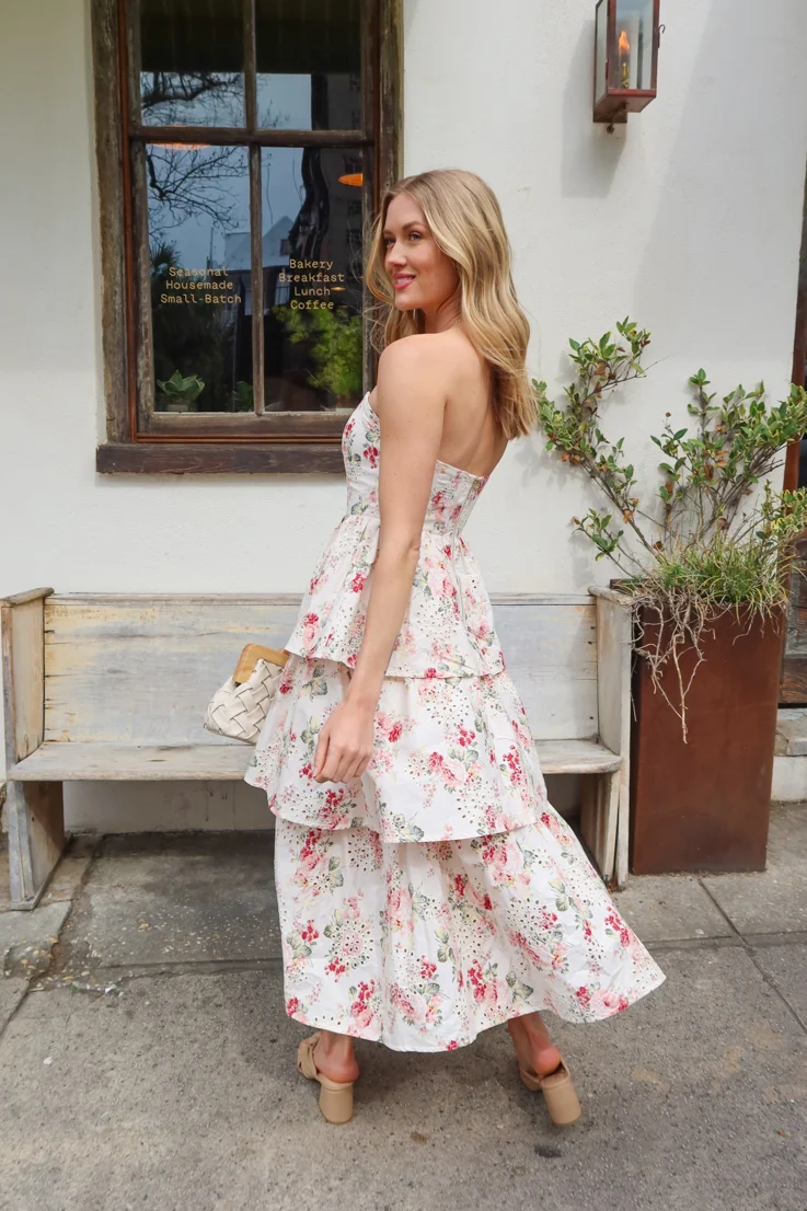 Rose Gardens Midi Dress - Image 6