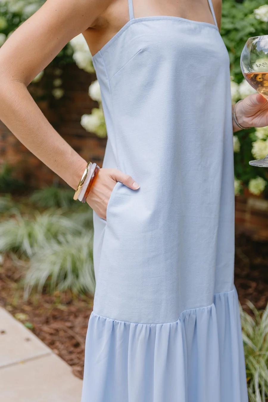 Roses and Pearls Dress - Image 10