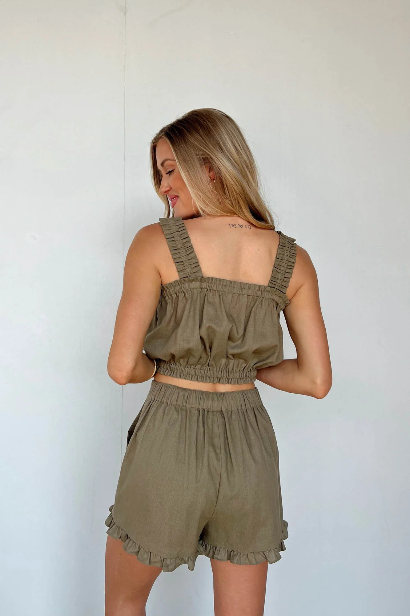 Safari Green Shorts - Image 3