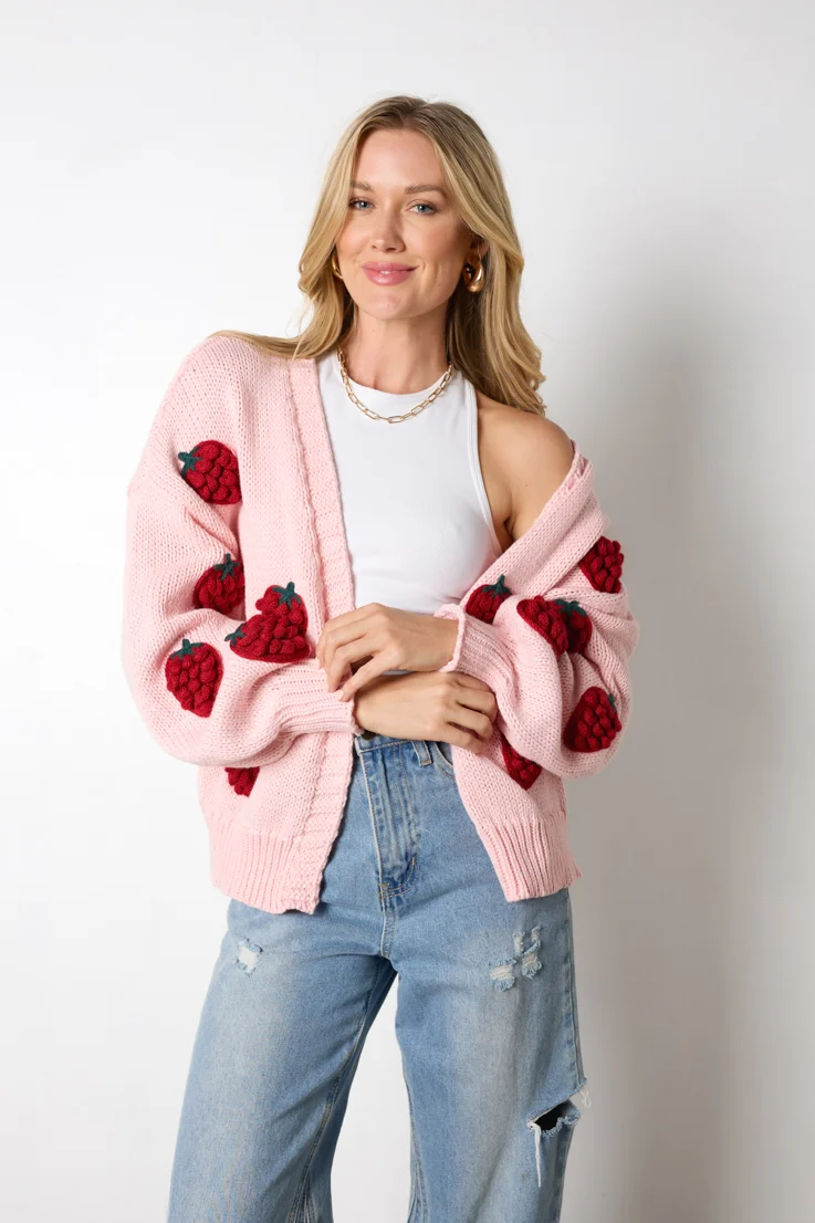 Strawberry Shortcake Cardigan - Image 5