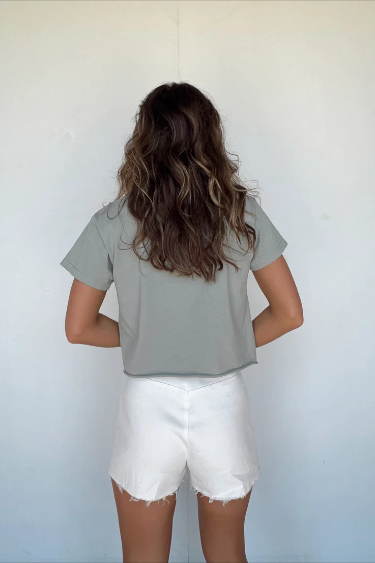 West Coast Cropped Tee - Image 7