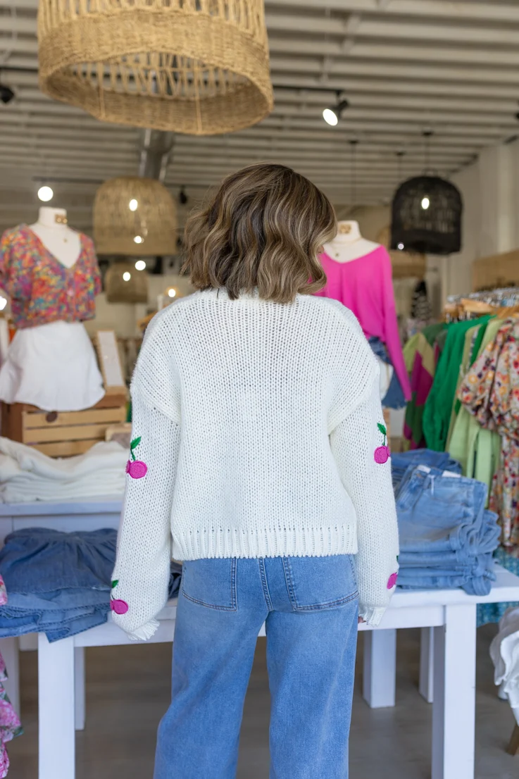 Wild Cherry Cardigan - Image 2