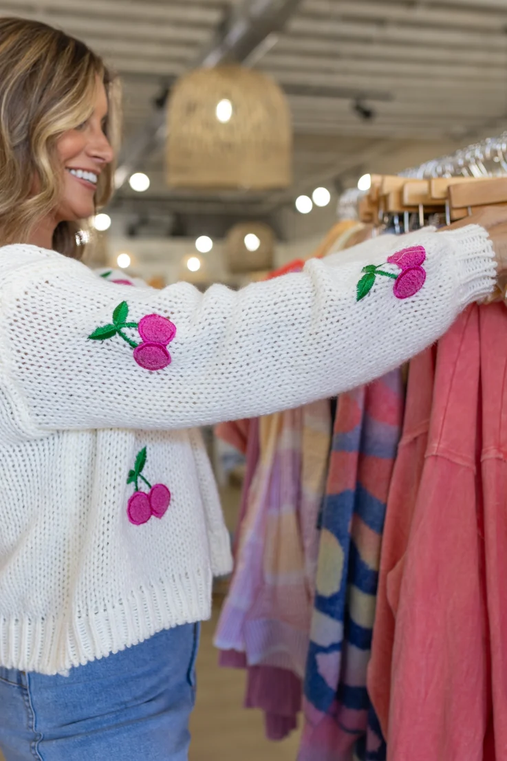 Wild Cherry Cardigan - Image 4