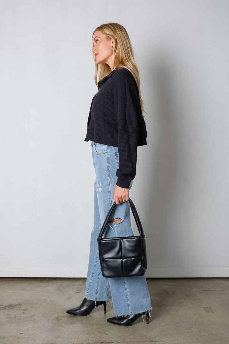 Willa Waffle Knit Top - Image 4