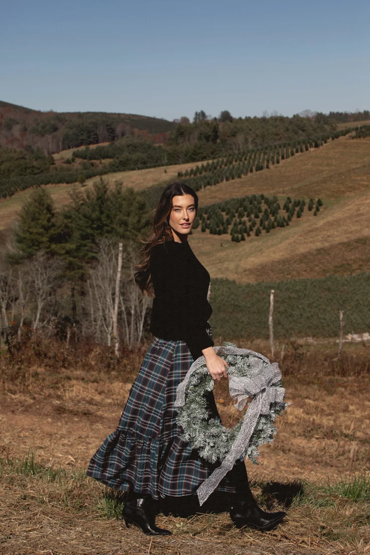 Yuletide Wishes Maxi Skirt - Image 3